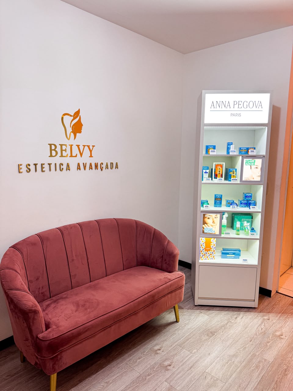 Área de estética avançada da Clínica Belvy